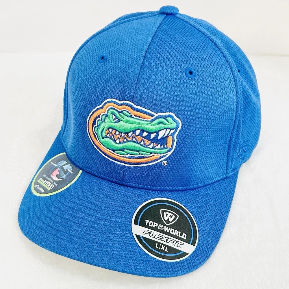 Top of the World Florida‎ Gators Victory Hat Cap Stretch Flex L/XL Blue NCAA
